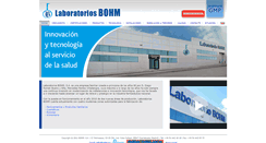 Desktop Screenshot of bohm.es