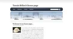 Desktop Screenshot of bohm.hu