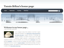 Tablet Screenshot of bohm.hu